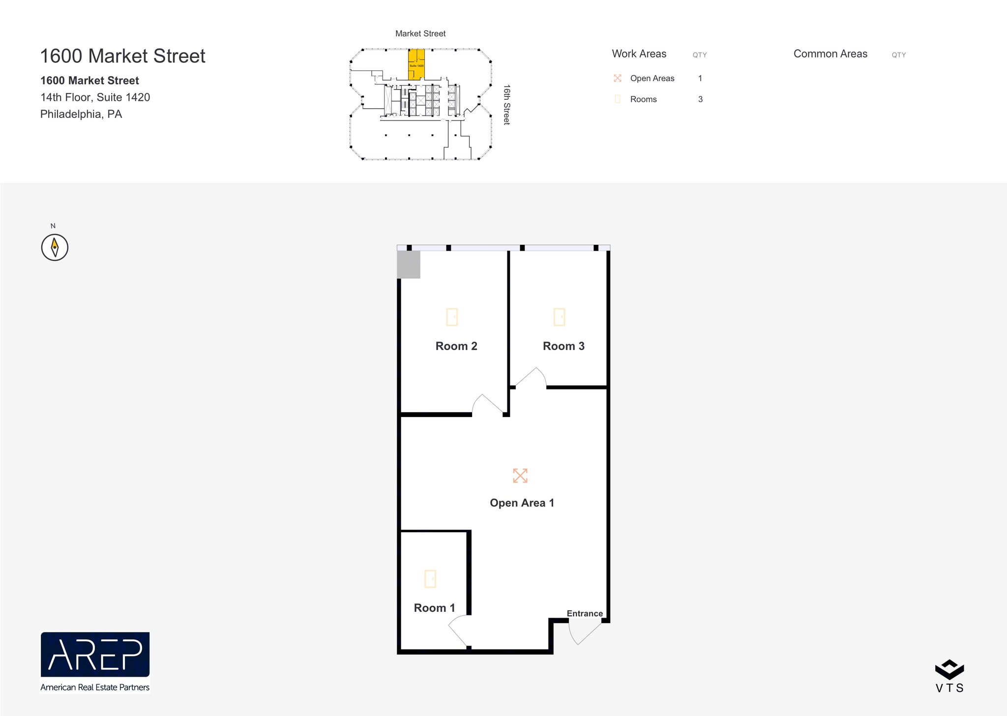 1600 Market St, Philadelphia, PA for lease Floor Plan- Image 1 of 1