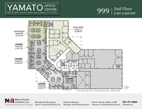 999 Yamato Rd, Boca Raton, FL for lease Floor Plan- Image 2 of 2