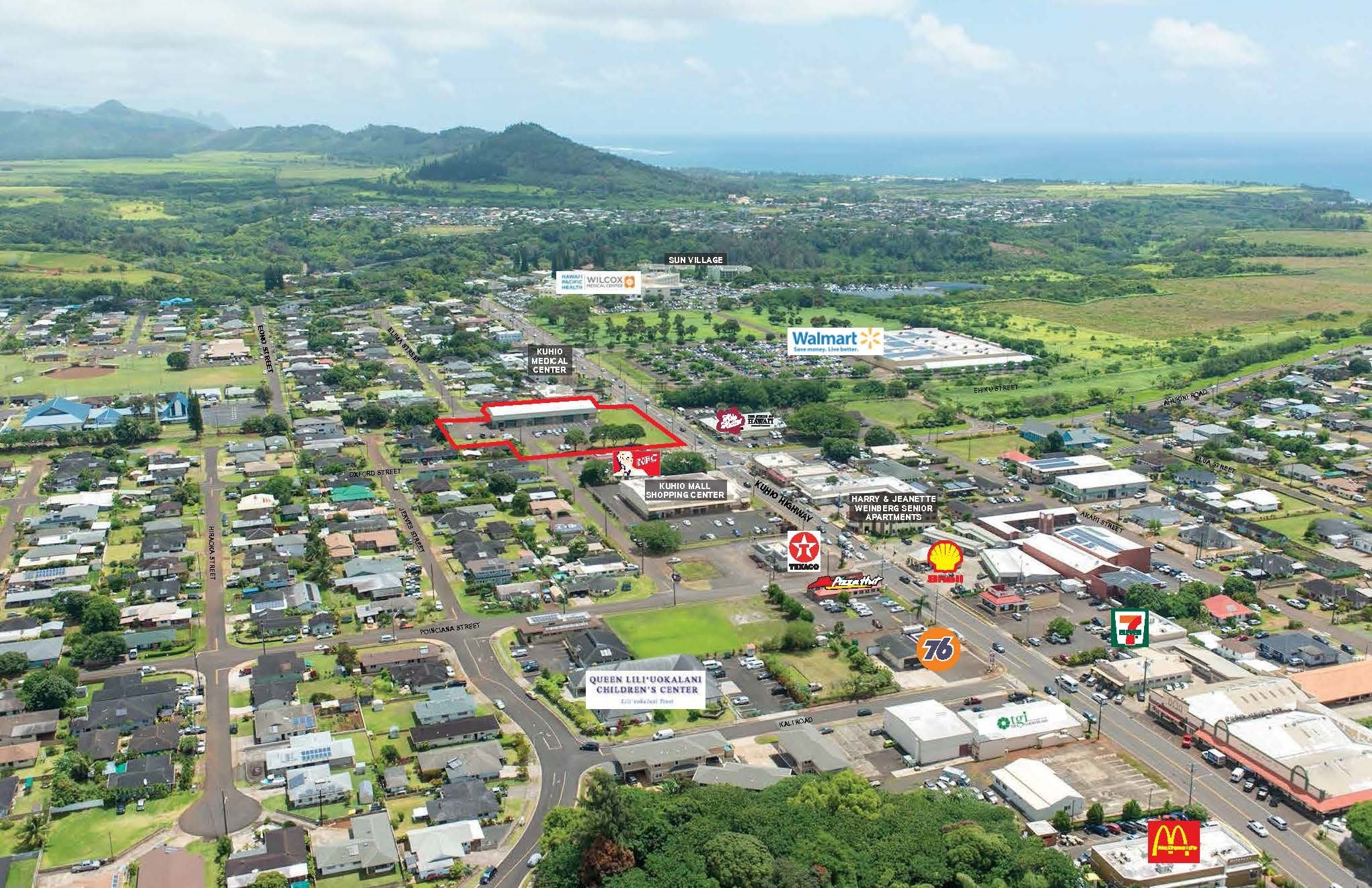 3-3257 Kuhio Hwy, Lihue, HI for sale Aerial- Image 1 of 1