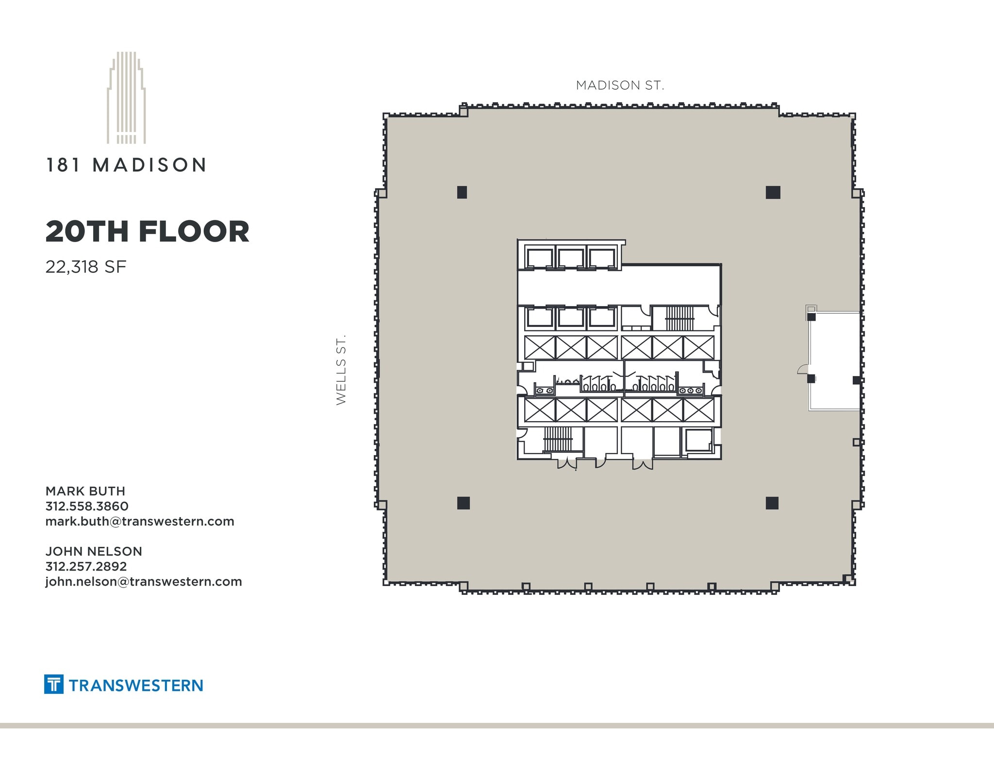 181 W Madison St, Chicago, IL for lease Site Plan- Image 1 of 2