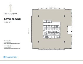 181 W Madison St, Chicago, IL for lease Site Plan- Image 1 of 2