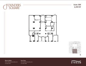 900 Jackson St, Dallas, TX for lease Floor Plan- Image 1 of 3