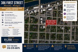 384 1st St, Manistee, MI for lease Map- Image 1 of 11