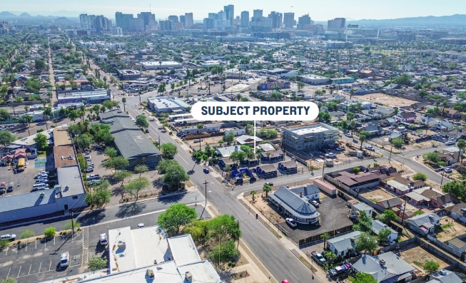 1545 W Roosevelt St, Phoenix, AZ for sale - Aerial - Image 2 of 2