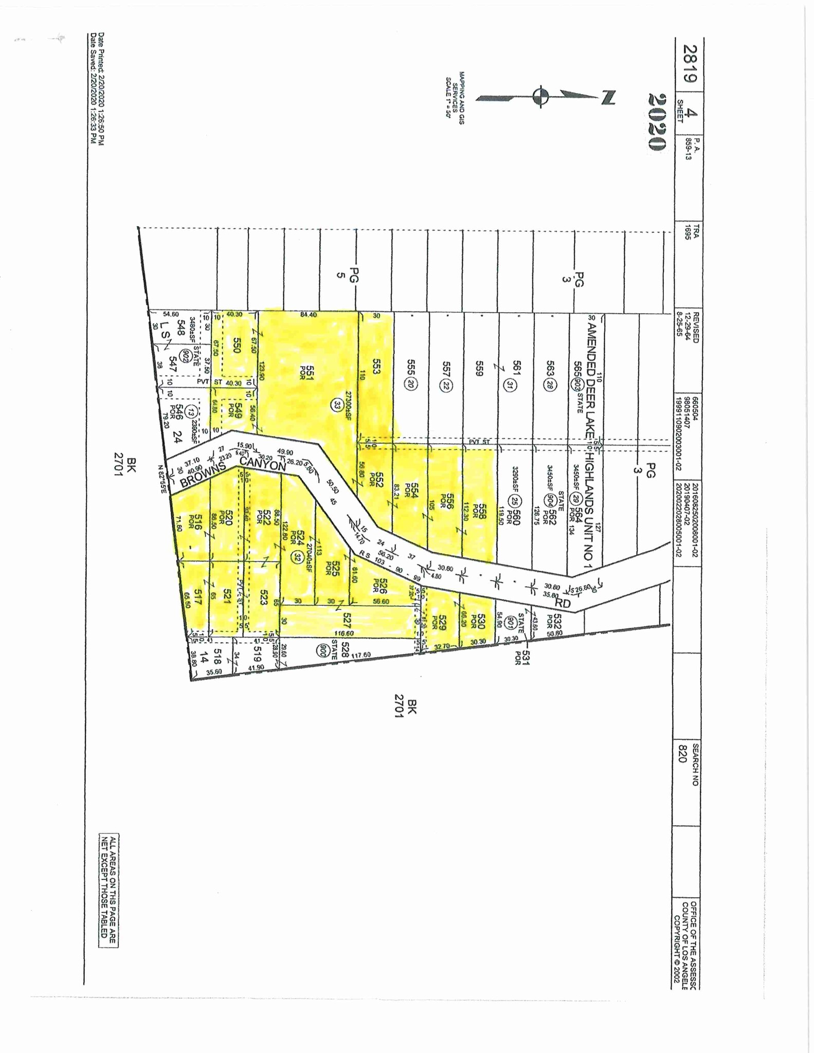 12100 De Soto ave, Chatsworth, CA for sale Site Plan- Image 1 of 2