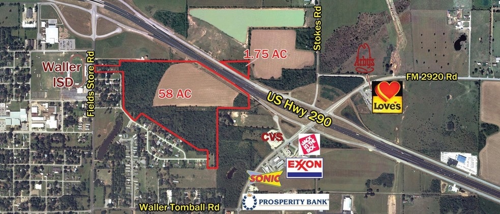 US 290, Waller, TX for sale - Primary Photo - Image 1 of 1