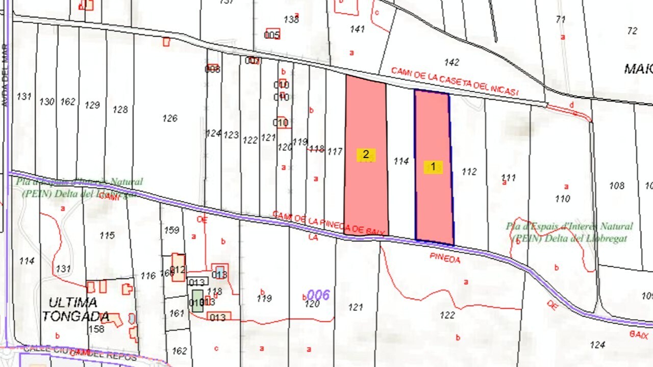 Land in Gavà, Barcelona for sale Site Plan- Image 1 of 3
