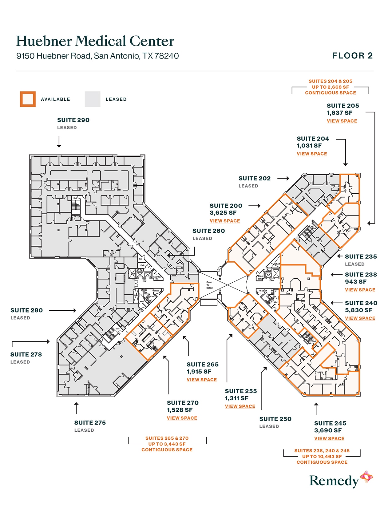 9150 Huebner Rd, San Antonio, TX for lease Floor Plan- Image 1 of 1