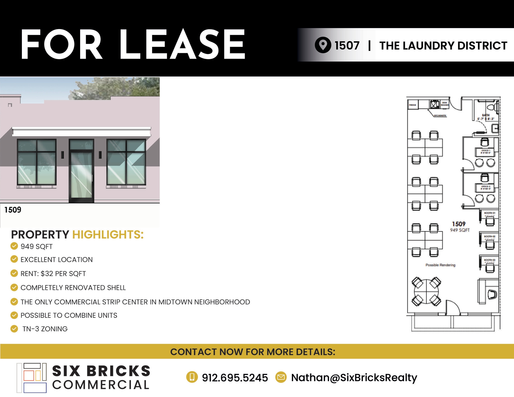 1501-1509 Paulsen St, Savannah, GA for lease Building Photo- Image 1 of 1