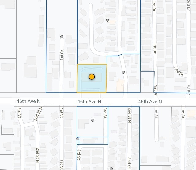 7509 46th Ave N, Saint Petersburg, FL for lease - Plat Map - Image 3 of 7