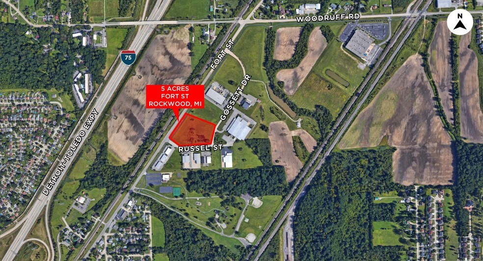 Old Fort and Russell, Rockwood, MI for sale - Building Photo - Image 1 of 1