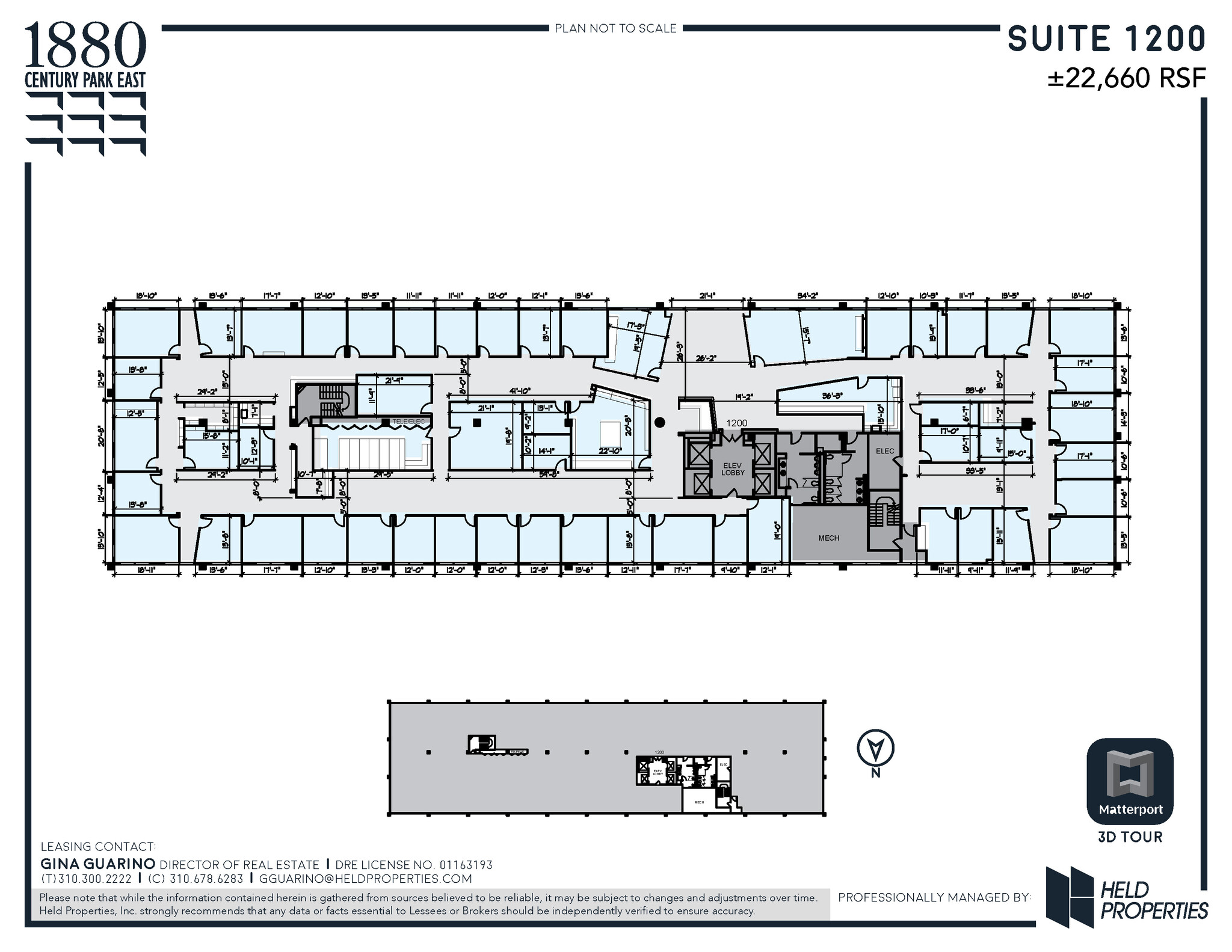 1880 Century Park E, Los Angeles, CA for lease Site Plan- Image 1 of 3