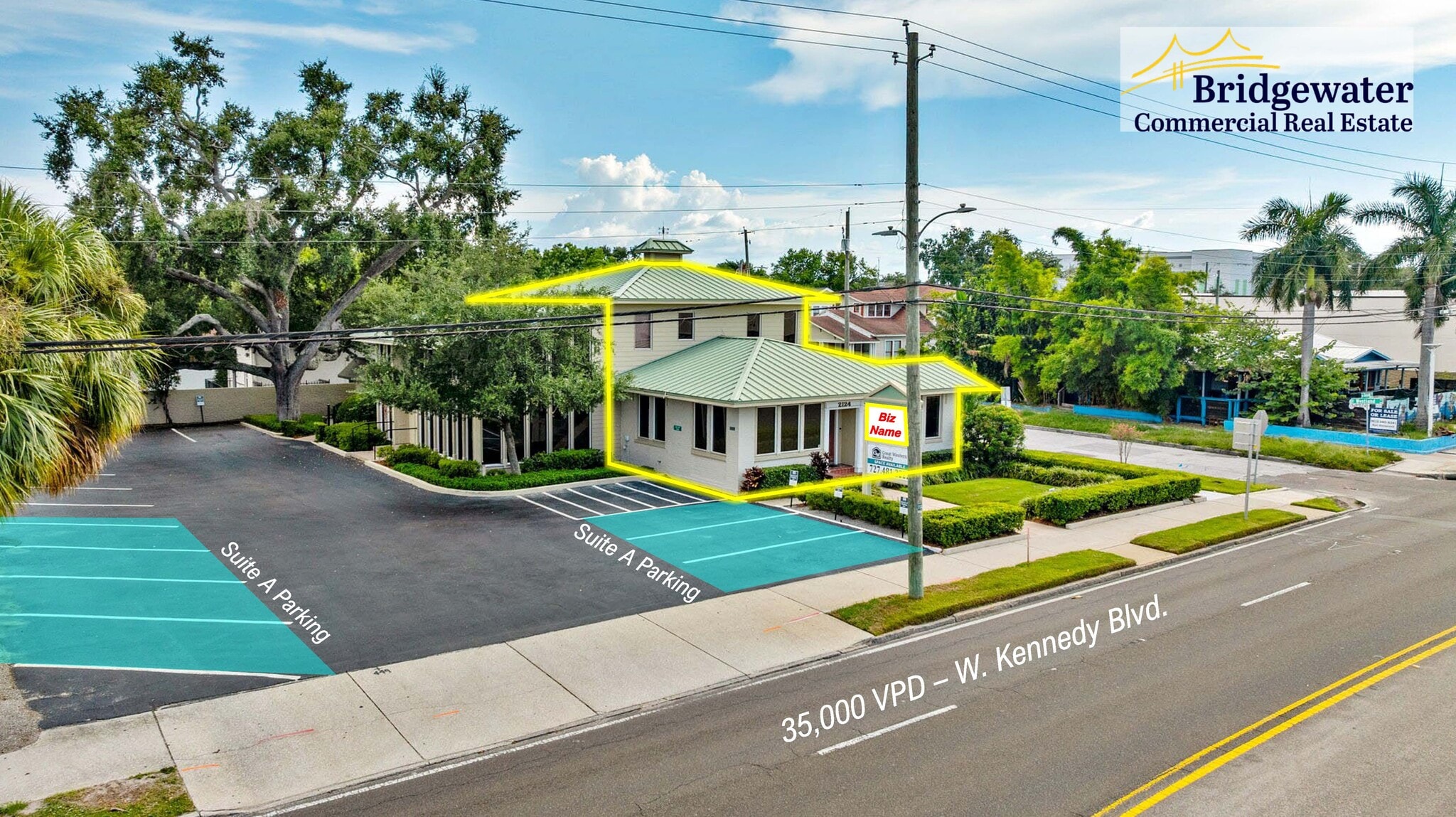 2124 W Kennedy Blvd, Tampa, FL for lease Building Photo- Image 1 of 2