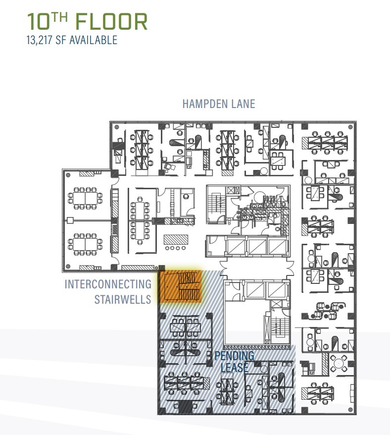 4800 Hampden Ln, Bethesda, MD for lease Floor Plan- Image 1 of 1