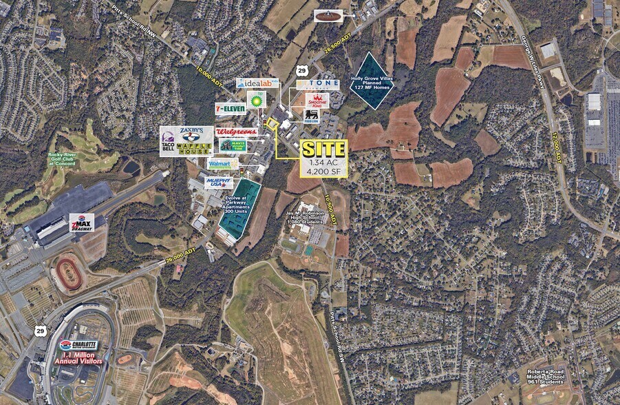 3699 US-29, Concord, NC for sale - Aerial - Image 2 of 3