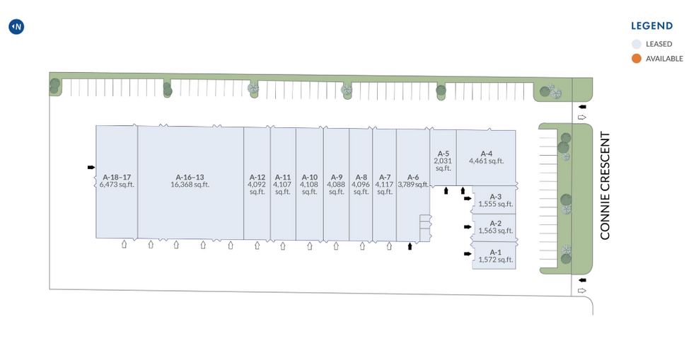 150 Connie Cres, Concord, ON for lease - Site Plan - Image 3 of 3