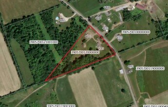 4821 Berwick Tpke, Columbia Cross Roads, PA - AERIAL map view