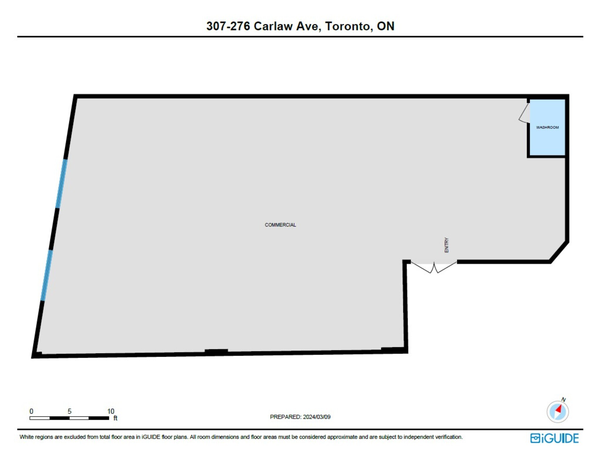 276 Carlaw Av, Toronto, ON for lease Site Plan- Image 1 of 11