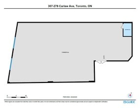 276 Carlaw Av, Toronto, ON for lease Site Plan- Image 1 of 11