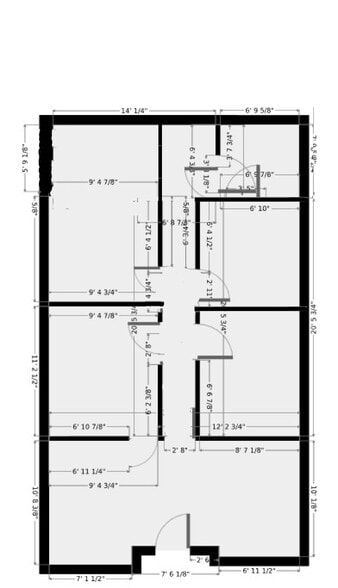 486 N Temple Ave, Starke, FL for lease - Floor Plan - Image 3 of 9