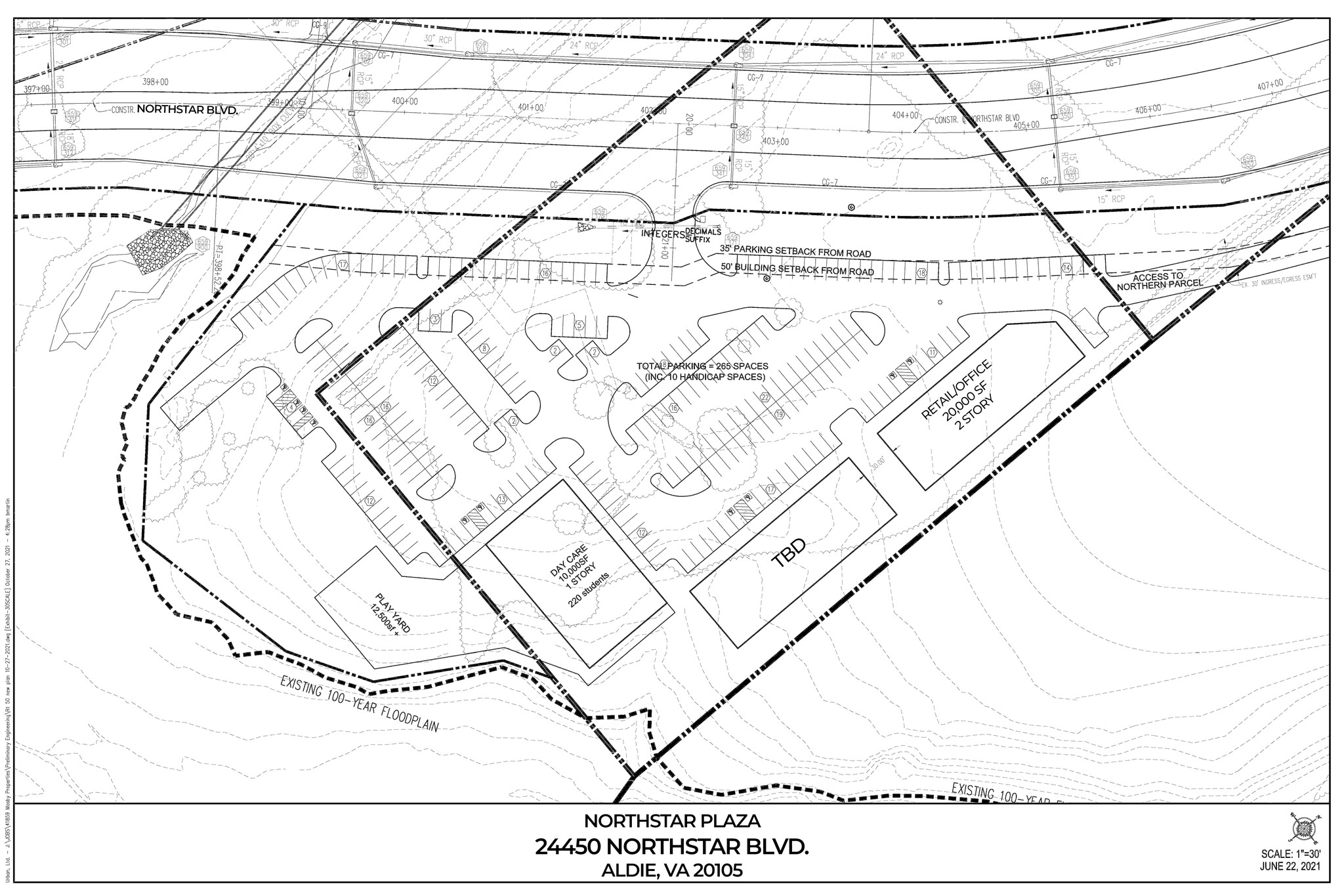 24450 Northstar Blvd, Aldie, VA for lease Site Plan- Image 1 of 1