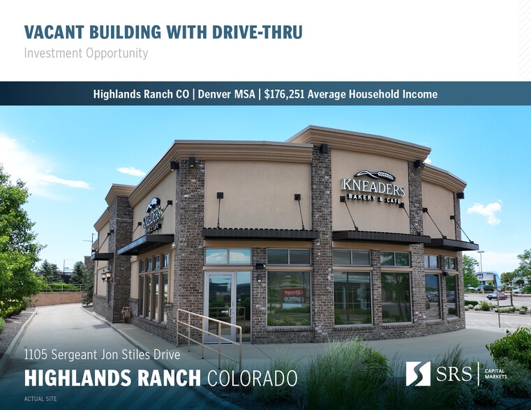 1105 Sgt Jon Stiles Dr, Highlands Ranch, CO for sale - Building Photo - Image 1 of 12