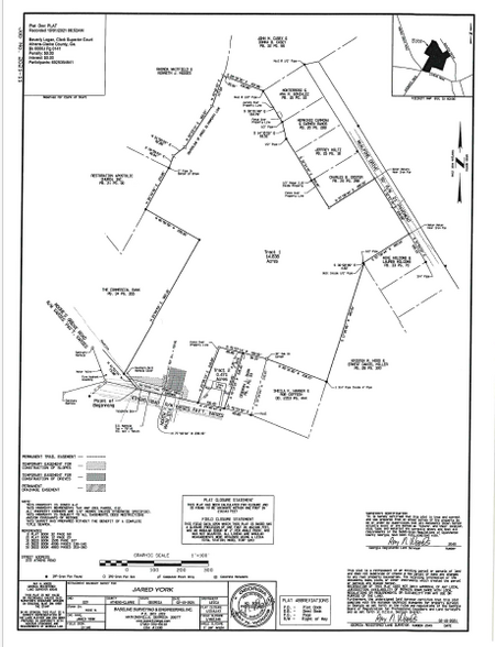 272 Athens Rd, Winterville, GA for sale - Plat Map - Image 2 of 3