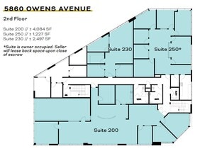 5860 Owens Ave, Carlsbad, CA for sale Floor Plan- Image 1 of 1
