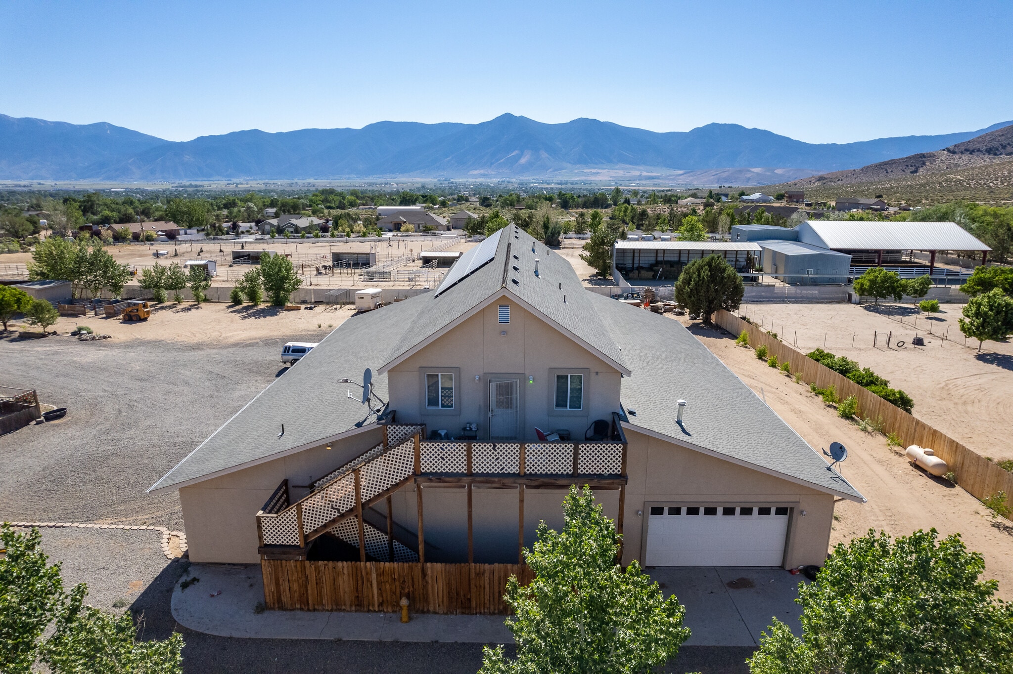 2862 Nye Dr, Minden, NV 89423 HUGE MultiUse Building w/ Home, Land