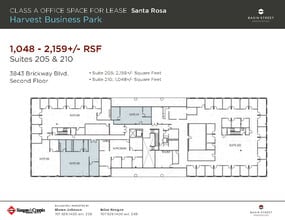 3843 Brickway Blvd, Santa Rosa, CA for lease Floor Plan- Image 1 of 1