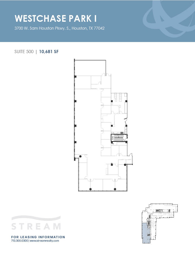 3700 W Sam Houston Pky S, Houston, TX for lease Floor Plan- Image 1 of 1