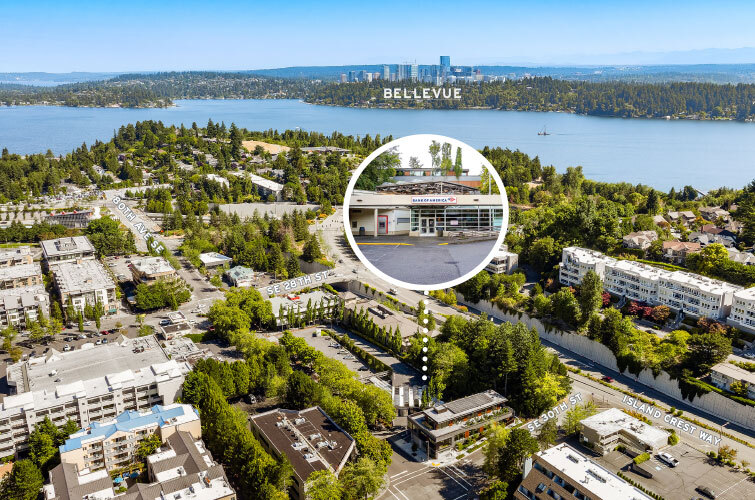 2830 80th Ave SE, Mercer Island, WA for sale - Aerial - Image 3 of 5