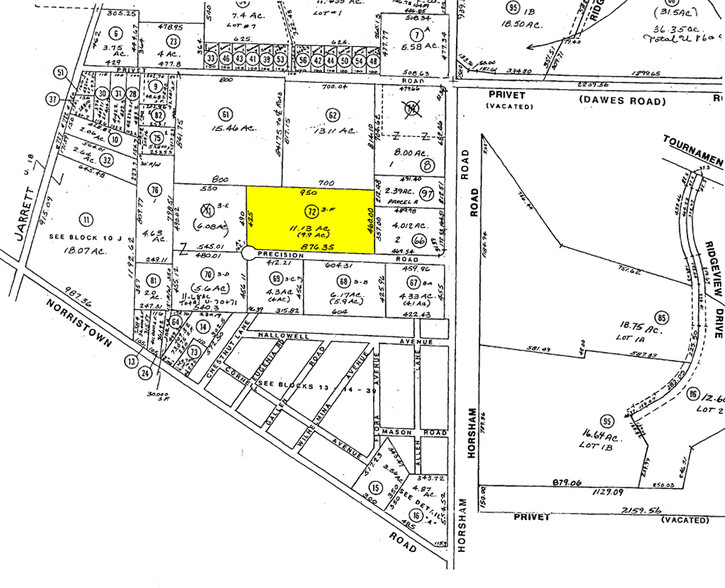 200 Precision Dr, Horsham, PA for lease - Plat Map - Image 2 of 21