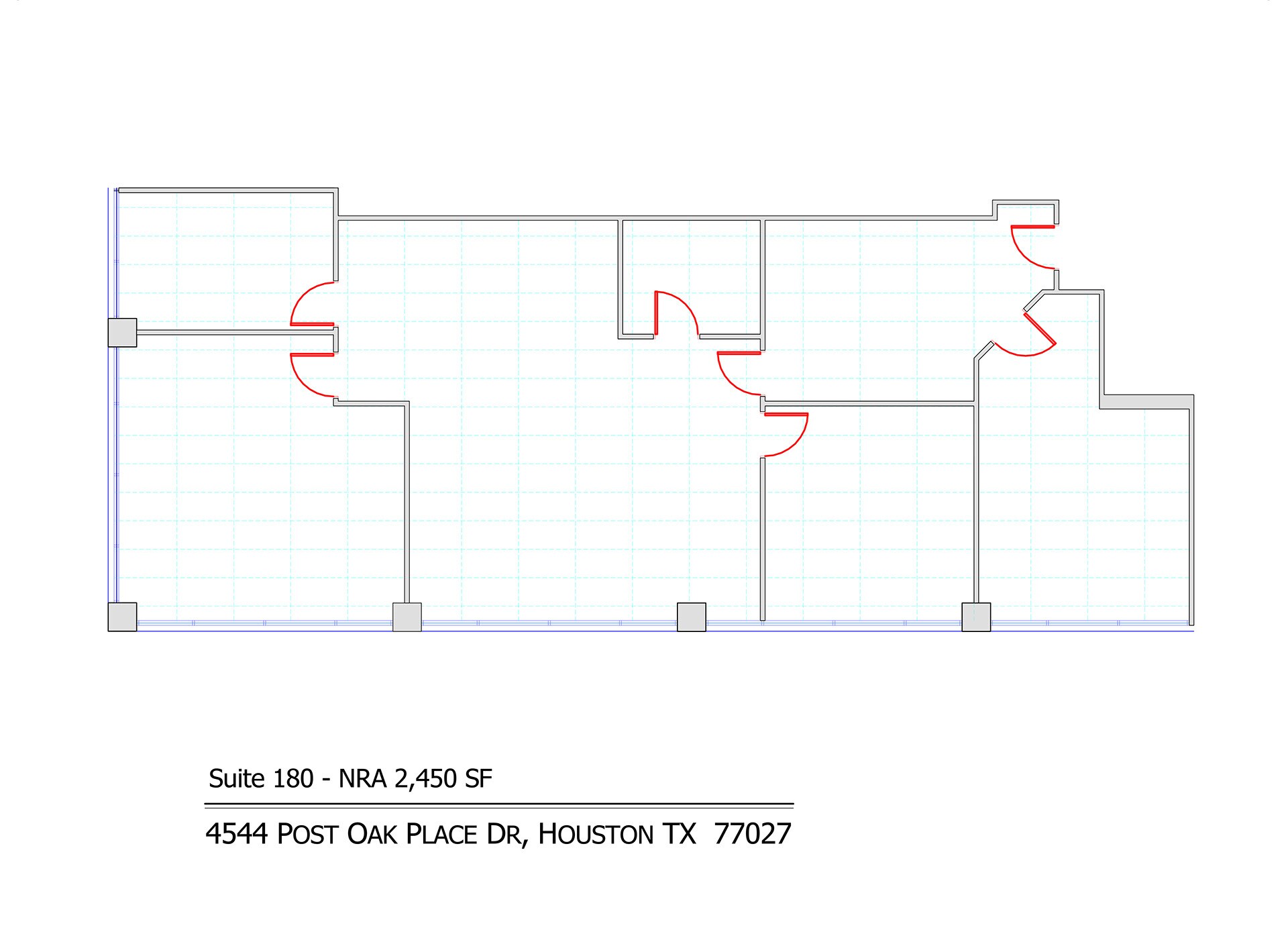 4544 Post Oak Pl, Houston, TX for lease Floor Plan- Image 1 of 1