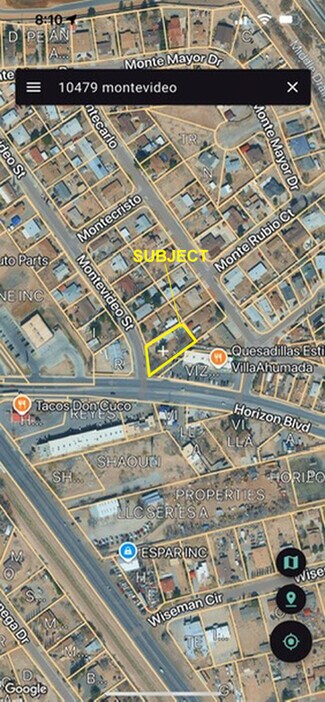 More details for 10479 Montevideo St, Socorro, TX - Land for Sale