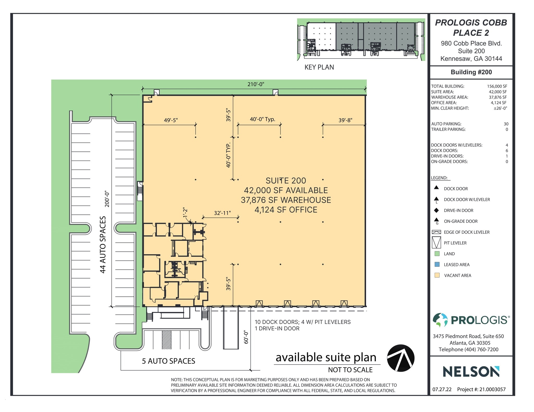 980 Cobb Place Blvd, Kennesaw, GA for lease Site Plan- Image 1 of 1