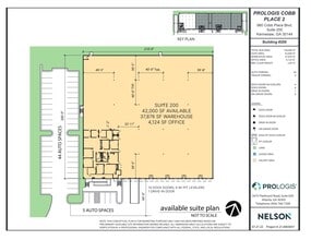 980 Cobb Place Blvd, Kennesaw, GA for lease Site Plan- Image 1 of 1