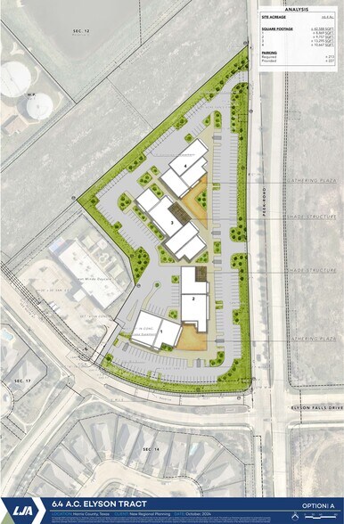 Peek Rd & Elyson Falls Dr, Katy, TX for lease - Site Plan - Image 1 of 4