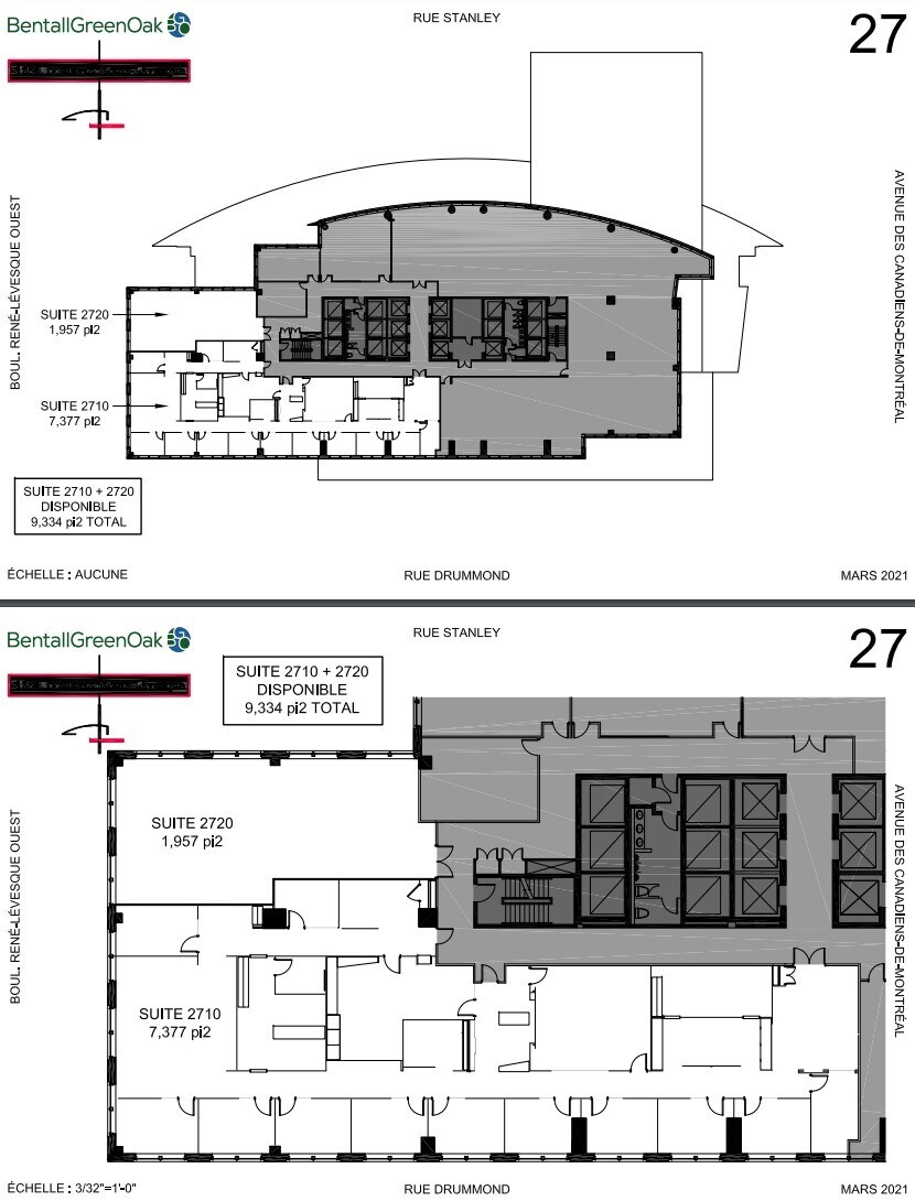 1250 Boul René-Lévesque O, Montréal, QC for lease Floor Plan- Image 1 of 1