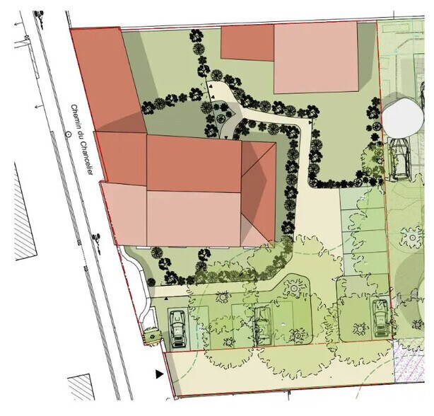 Retail in Écully for sale - Site Plan - Image 3 of 4