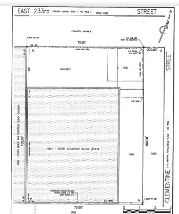 1678 E 233rd St, Bronx, NY for lease - Site Plan - Image 2 of 3