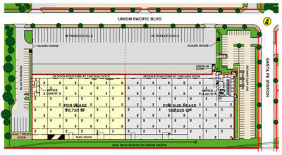 417 Union Pacific Blvd, Laredo, TX for lease Site Plan- Image 1 of 2