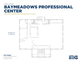 4201 Baymeadows Rd, Jacksonville, FL for lease Floor Plan- Image 1 of 1