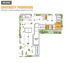 900-962 E Alosta Ave, Azusa, CA for lease Site Plan- Image 1 of 1