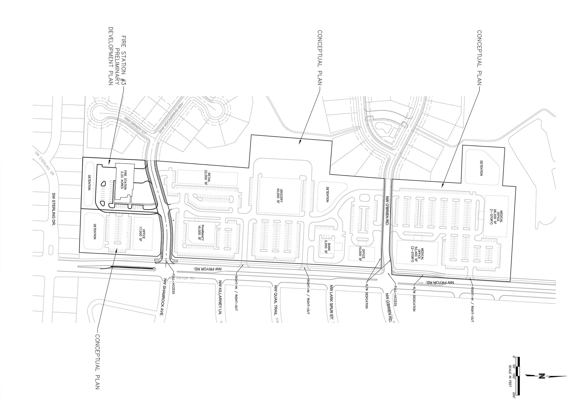 NW Pryor Rd NW O'Brien Rd, Lees Summit, MO 64081 Woodside Ridge Commercial