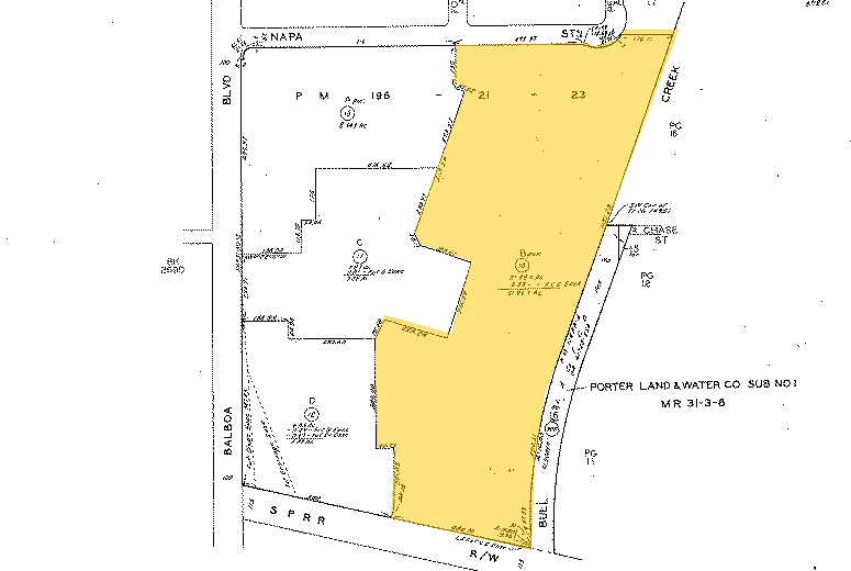 8500 Balboa Blvd, Northridge, CA for lease - Plat Map - Image 2 of 9