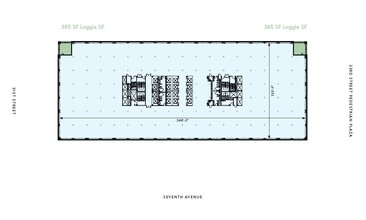 PENN 2, New York, NY for lease Floor Plan- Image 1 of 1