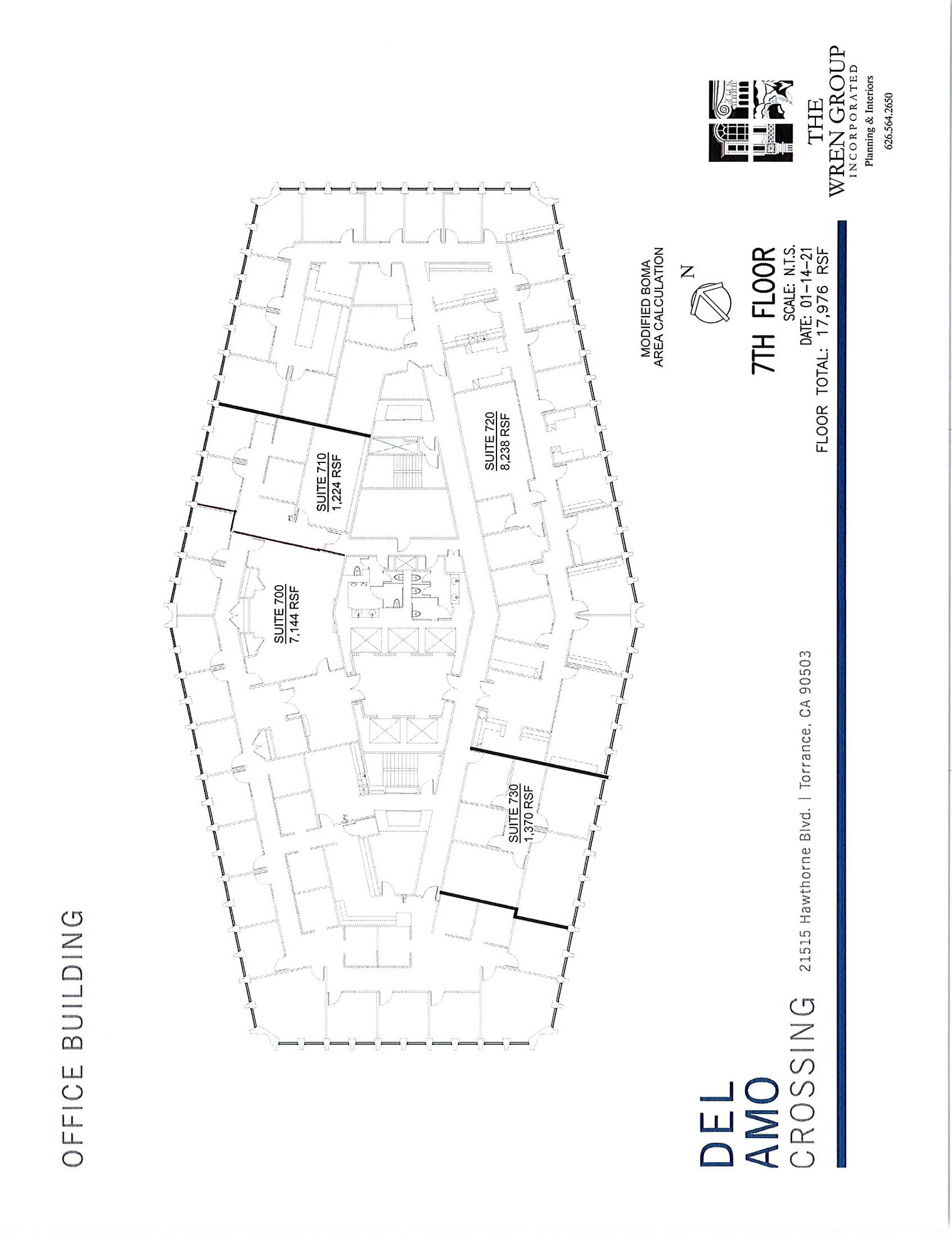 21515 Hawthorne Blvd, Torrance, CA for lease Floor Plan- Image 1 of 1