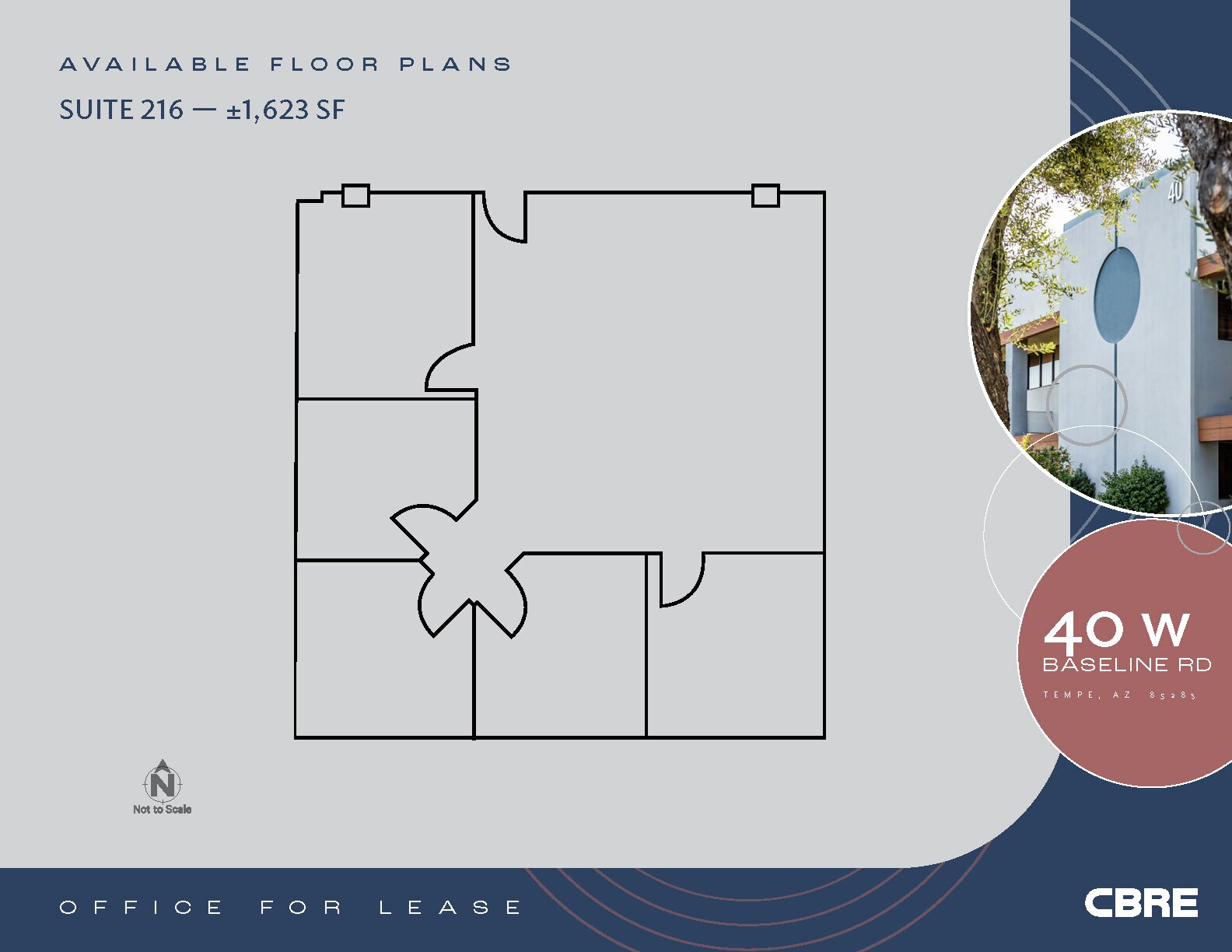 40 W Baseline Rd, Tempe, AZ for lease Floor Plan- Image 1 of 1