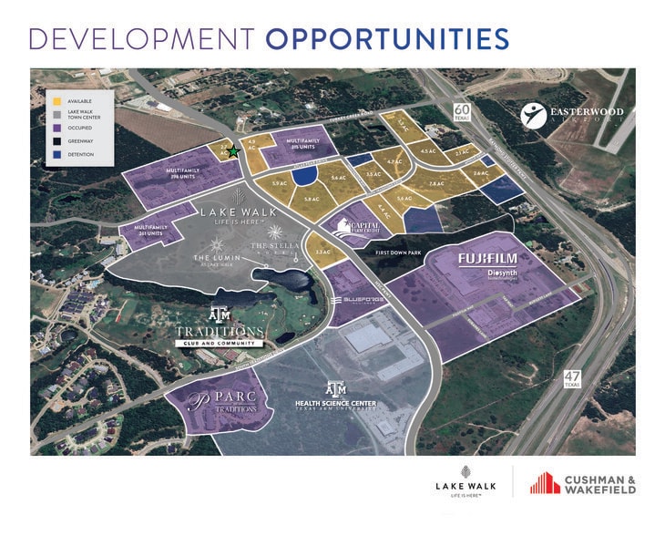 TBD Health Science Center Pky, Bryan, TX for sale - Aerial - Image 1 of 3